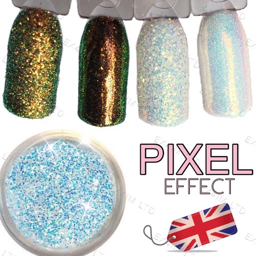 Cinderella pixel effect nail - effect,