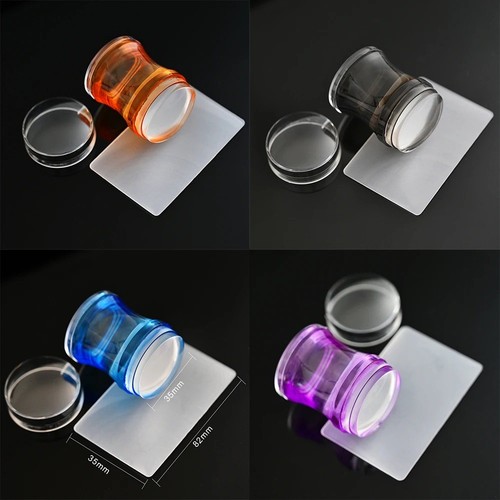 Silicone nail stamper french - silicone,