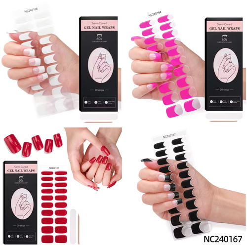 Semi strips cured gel - semi, polish