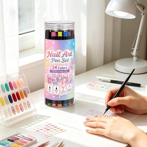 Colors dual ended nail - colors,