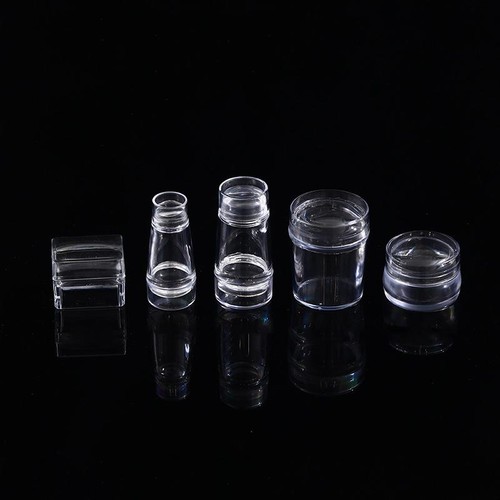Silicone transparent nail - transparent,