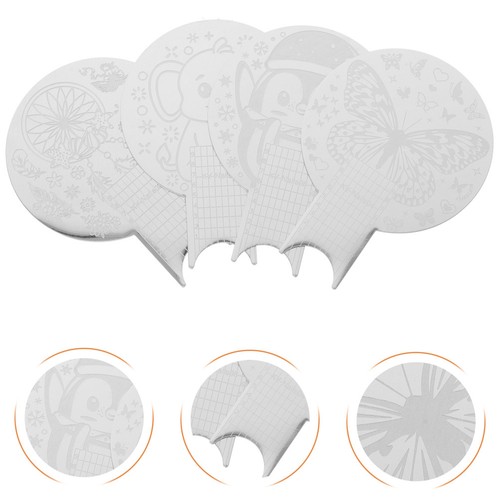 12pcs nail stamping - 12pcs, plates