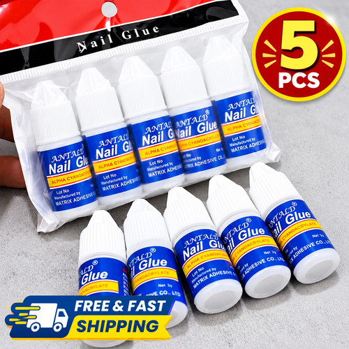 False nail glue bottles - glue,