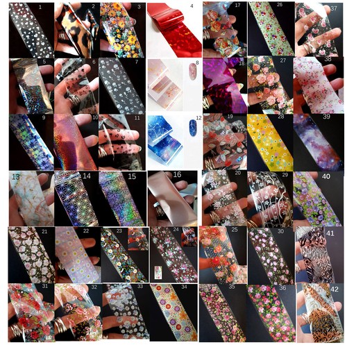 Nail transfer foil - foil,,