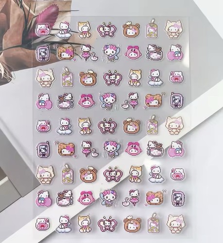 Hello kitty nail art stickers - nail,