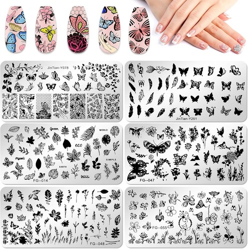 Jsrqt 6pcs nail - nail, art
