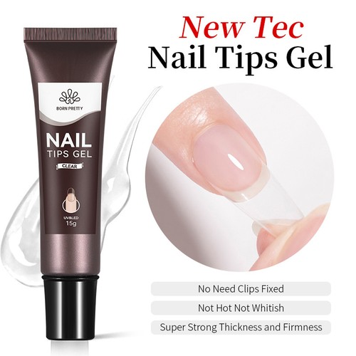 Nail tips glue gel - nail, led