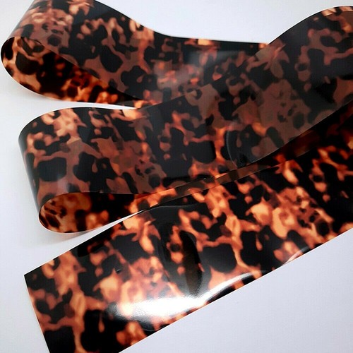 Tortie tortoiseshell nail foil - tortie,