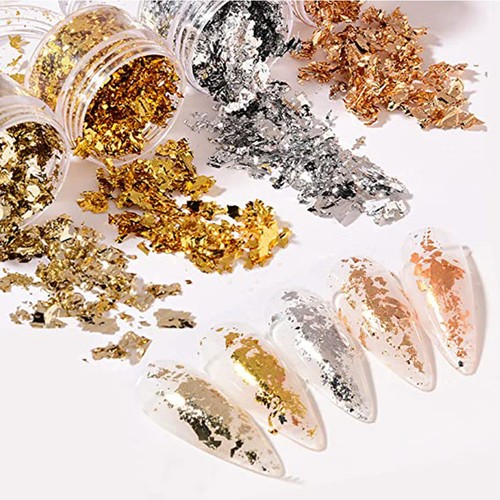 Silver gold copper nail - copper, nail/body