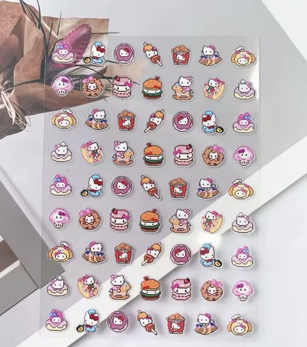 Hello kitty nail - hello, art
