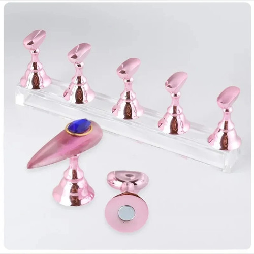 Magnetic manicure nail art - manicure,