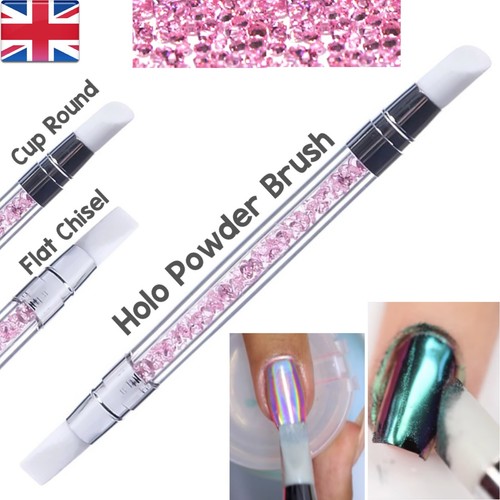 Silicone brush holographic - brush,