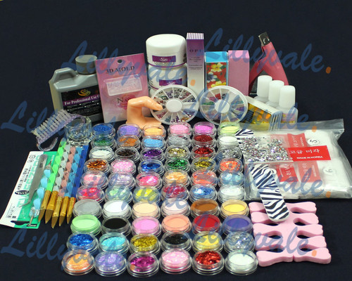 Powder 60pc acrylic glitter - acrylic,