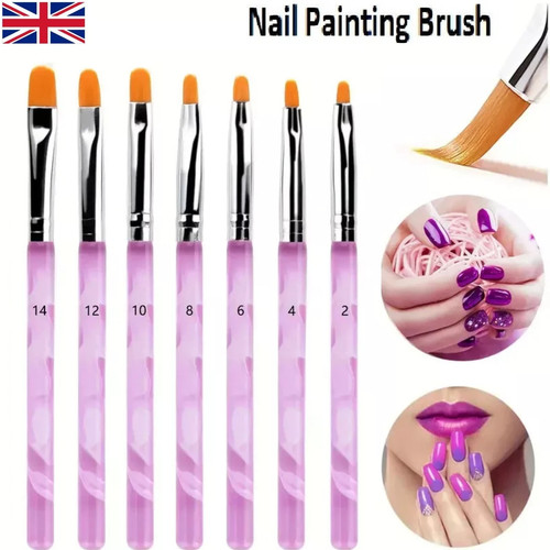 300pcs purple nail brush - purple,