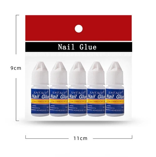 False nail glue bottles - false,