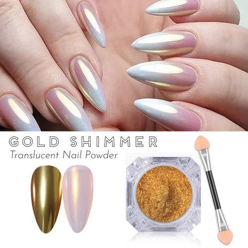 Gold mirror powder chrome - powder,