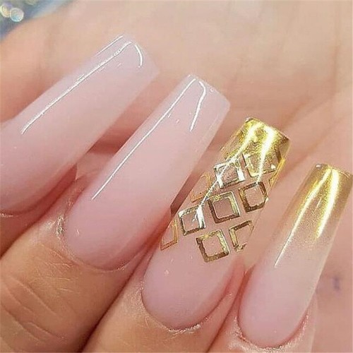 3dnail gold hologram - 3dnail,