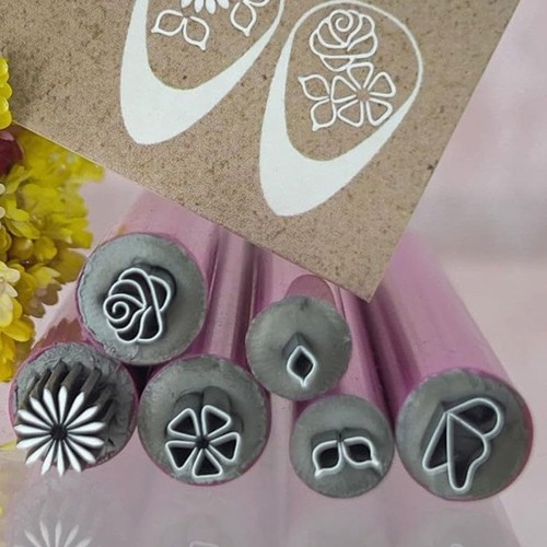 Set nails stamp - 6x/set,