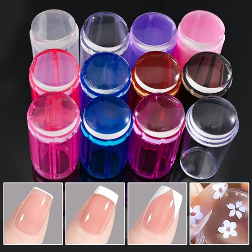 Silicone nail stamper french - silicone,