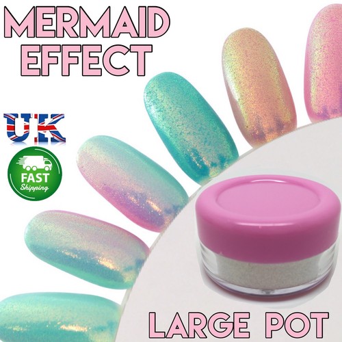 Mermaid glitter nail powder - glitter,